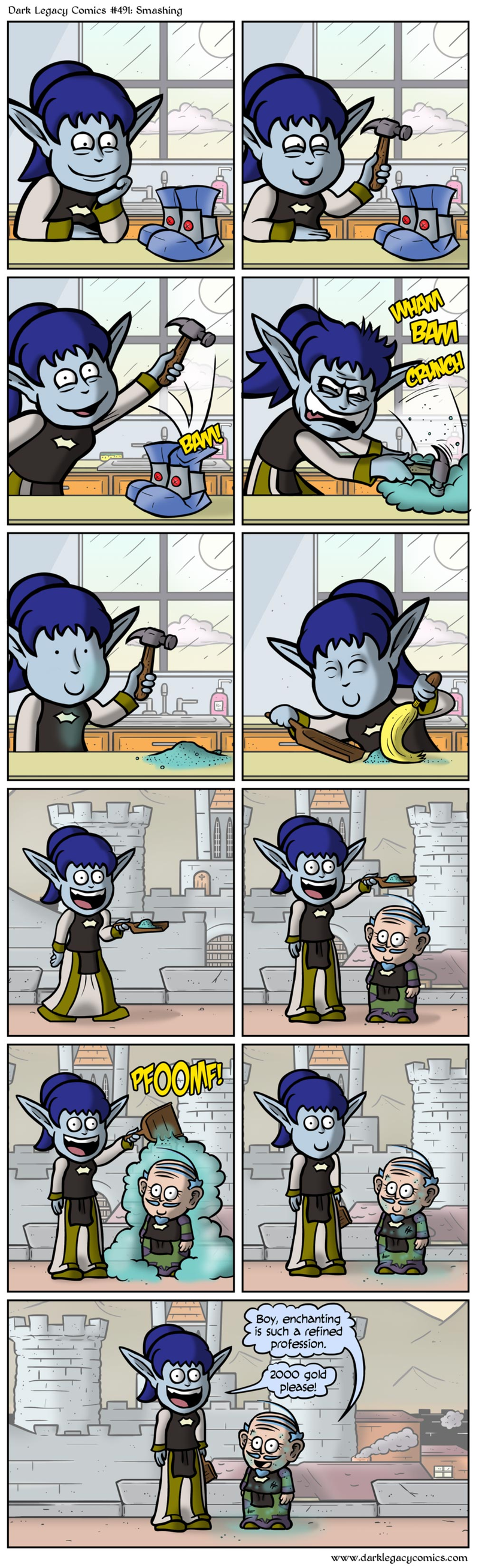 Illustration for article titled World of Warcraft Professions Wouldn't Make Much Sense In Real Life